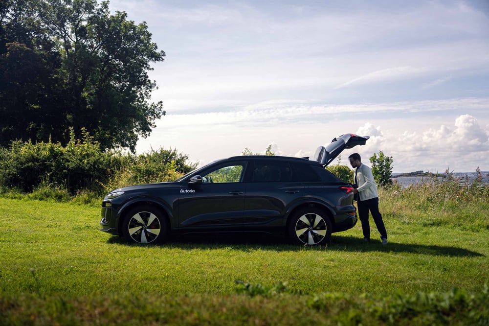 Audi Q6 e-tron bagasjerom